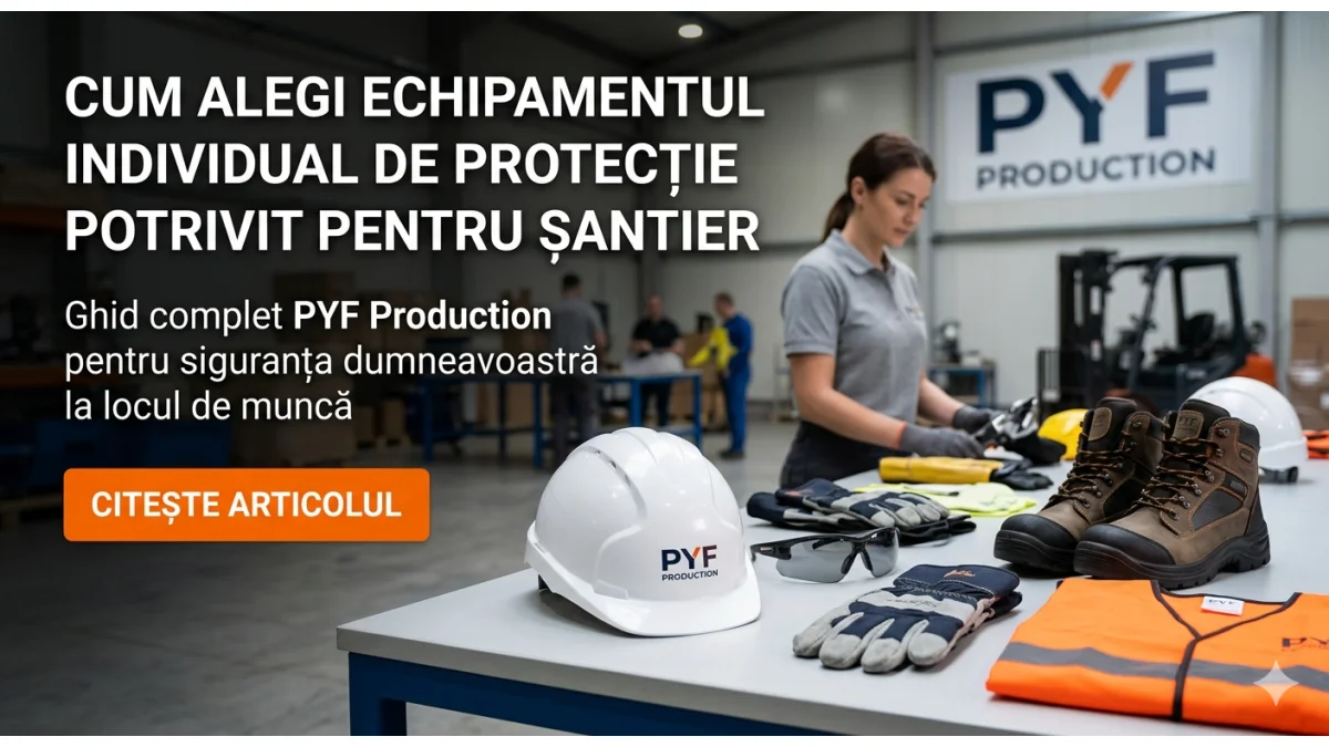 Cum alegi echipamentul individual de protectie potrivit pentru santier