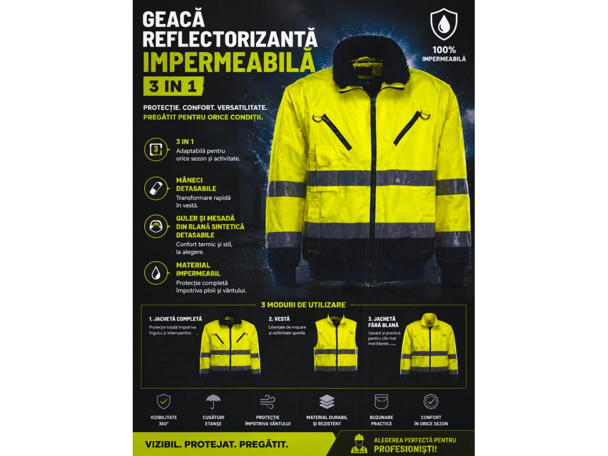 Geaca 3 in 1 