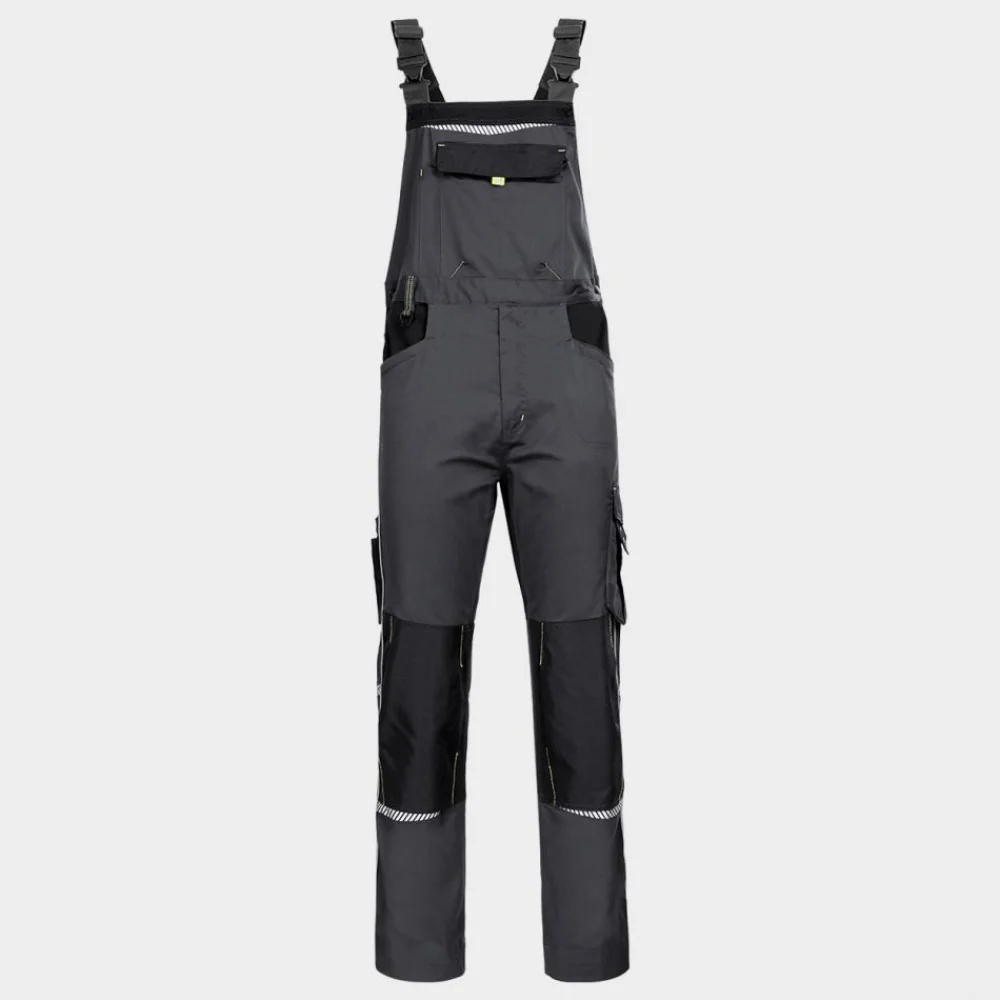 Pantalon cu Pieptar Prisma Spandex