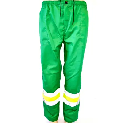 Pantalon Clasic Combinat cu Benzi
