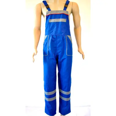 Pantalon cu Pieptar Combinat