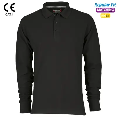 Tricou polo cu maneca lunga