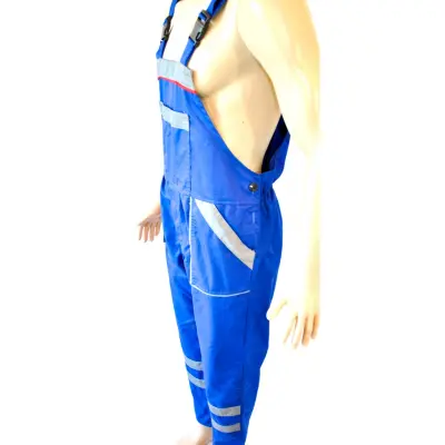 Pantalon cu Pieptar Combinat