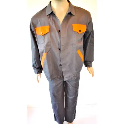 Costum salopeta clasica cu insertii